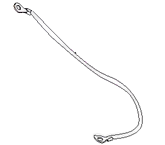 Ariens/Gravely 26″ 6 GA. Negative Cable OEM #04249900