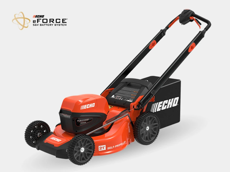 Echo EForce 56V 21″ Self-Propelled Lawn Mower W/ Battery #DLM-2100SPC2 1 Echo EForce 56V 21″ Self-Propelled Lawn Mower W/ Battery #DLM-2100SPC2