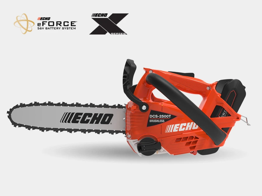Echo EForce 56V 12″ Top Handle Chainsaw Kit #DCS-2500T-12C1 1 Echo EForce 56V 12″ Top Handle Chainsaw Kit #DCS-2500T-12C1