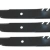 N2 Razor-X Blades Mulching Hustler 54″ (Set Of 3) #212-0645