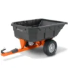 Husqvarna Swivel Poly Dump Cart 12.5 Cu. Ft #584401901