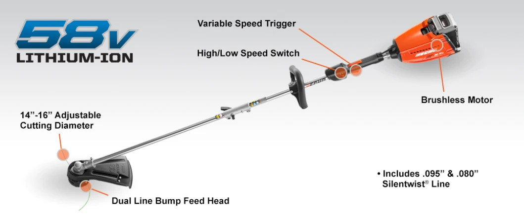 ECHO CST-58V2AHCV Battery String Trimmer 1 ECHO CST-58V2AHCV Battery String Trimmer