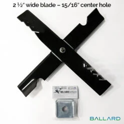 Ballard X-Blade Adapter Kit 2-1/2″W X 15/16 Center Hole 3-PK (1 Mower) #XBE-1