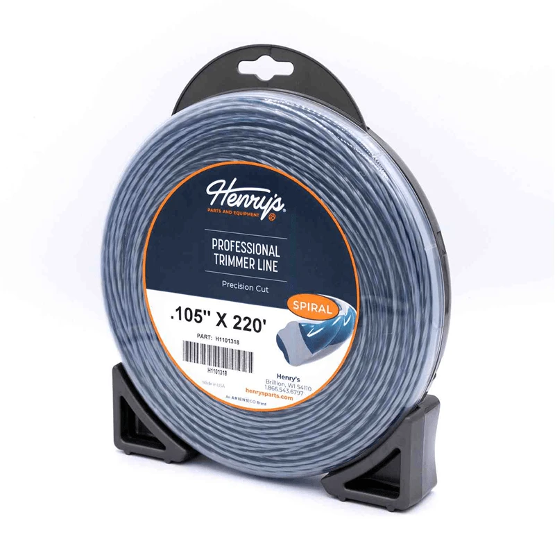 Henry’s String Trimmer Line Spiral .105 In X 220 Ft Large Donut 1 Henry’s String Trimmer Line Spiral .105 In X 220 Ft Large Donut