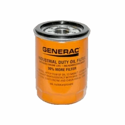 Generac Oil Filter 90 Logo Orange OEM #070185ES